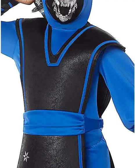 Spirit Halloween Kids Blue Ultimate Ninja Costume 5 Spirit Halloween Kids Blue Ultimate Ninja Costume - Image 3