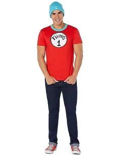 Spirit Halloween Adult Thing 1 And Thing 2 Costume Kit – Dr. Seuss 7 Spirit Halloween Adult Thing 1 And Thing 2 Costume Kit – Dr. Seuss -SPIRIT HALLOWEEN Sales 01542539 c