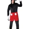 Spirit Halloween Adult Mickey Mouse Union Suit - Mickey And Friends -SPIRIT HALLOWEEN Sales 01543164 a
