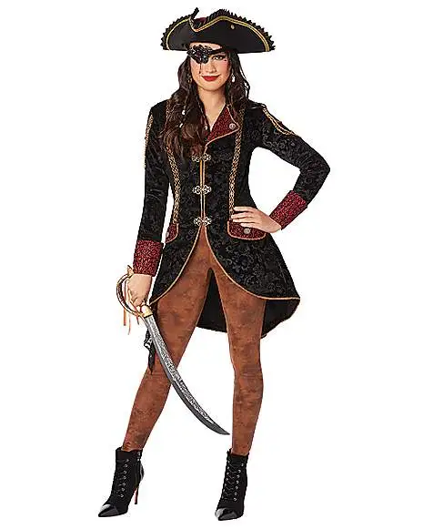 Spirit Halloween Adult Regal Rebels Pirate Jacket 3 Spirit Halloween Adult Regal Rebels Pirate Jacket