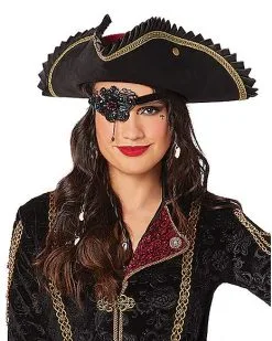 Spirit Halloween Adult Regal Rebels Pirate Jacket 7 Spirit Halloween Adult Regal Rebels Pirate Jacket -SPIRIT HALLOWEEN Sales 01544956 c