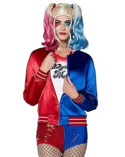 Spirit Halloween Adult Harley Quinn Jacket - Suicide Squad -SPIRIT HALLOWEEN Sales 01545912 c