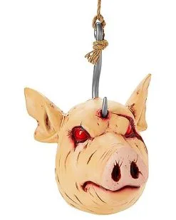 Spirit Halloween Hanging Severed Pig Head 11 Spirit Halloween Hanging Severed Pig Head -SPIRIT HALLOWEEN Sales 01546308 e