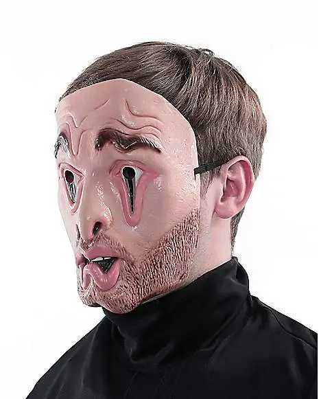 Spirit Halloween Droopy Face Half Mask 4 Spirit Halloween Droopy Face Half Mask - Image 2