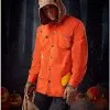 Spirit Halloween Sam Hooded Button-Up Shirt - Trick 'r Treat -SPIRIT HALLOWEEN Sales 01548122 a