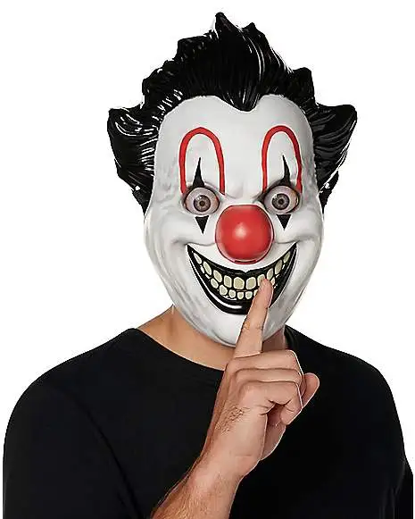 Spirit Halloween Wild Eyes Clown Half Mask 4 Spirit Halloween Wild Eyes Clown Half Mask - Image 2