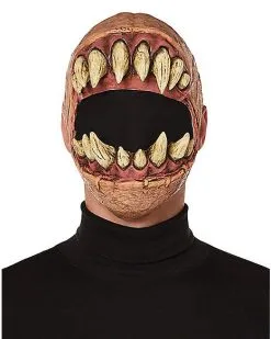 Spirit Halloween Flesh Creature Half Mask