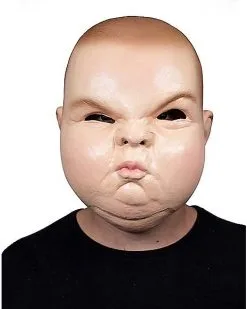 Spirit Halloween Grump Baby Full Mask