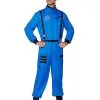 Spirit Halloween Adult Blue NASA Jumpsuit Costume -SPIRIT HALLOWEEN Sales 01551795 a