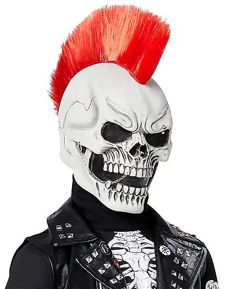 Spirit Halloween Kids Dark Rebel Punk Skeleton Costume 6 Spirit Halloween Kids Dark Rebel Punk Skeleton Costume - Image 4