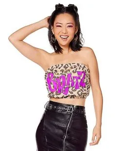 Spirit Halloween Leopard Tube Top - Bratz