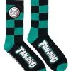 Spirit Halloween Tanjiro Kamado Crew Socks - Demon Slayer -SPIRIT HALLOWEEN Sales 01555895 a