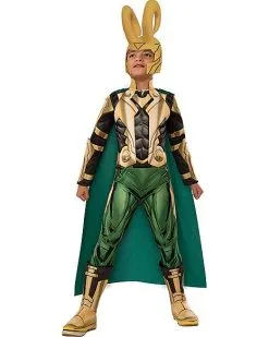 Spirit Halloween Kids Loki Costume - Marvel Avengers