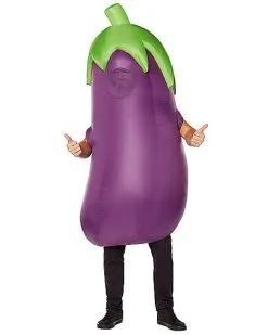 Spirit Halloween Adult Eggplant Inflatable Costume