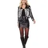 Spirit Halloween Adult Cropped Skeleton Jacket -SPIRIT HALLOWEEN Sales 01559814 a