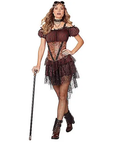 Spirit Halloween Adult Queen Of Steampunk Costume 3 Spirit Halloween Adult Queen Of Steampunk Costume