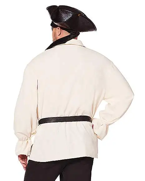 Spirit Halloween Pirate Shirt And Belt Plus Size Costume Kit 4 Spirit Halloween Pirate Shirt And Belt Plus Size Costume Kit - Image 2