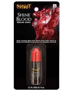 Spirit Halloween Premium Shine Drying Blood Kit