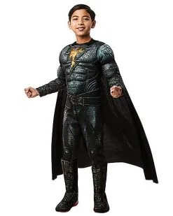 Spirit Halloween Kids Black Adam Costume