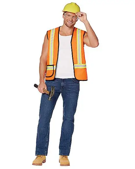 Spirit Halloween Construction Worker Costume Kit 3 Spirit Halloween Construction Worker Costume Kit