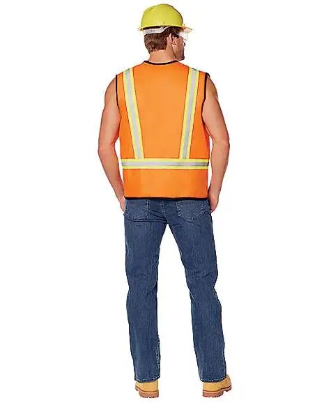 Spirit Halloween Construction Worker Costume Kit 4 Spirit Halloween Construction Worker Costume Kit - Image 2