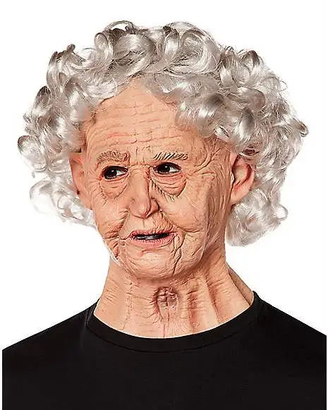 Spirit Halloween Grandma Full Mask 4 Spirit Halloween Grandma Full Mask - Image 2