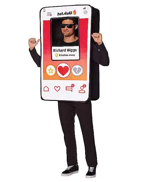 Spirit Halloween Adult Dating App Costume 3 Spirit Halloween Adult Dating App Costume