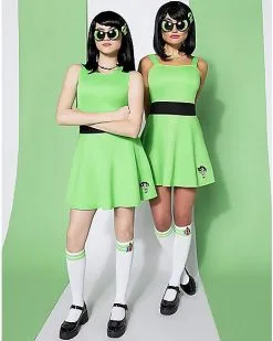 Spirit Halloween Adult Buttercup Costume - The Powerpuff Girls 7 Spirit Halloween Adult Buttercup Costume - The Powerpuff Girls -SPIRIT HALLOWEEN Sales 01572429 c