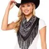 Spirit Halloween Western Fringe Bandana 1 Spirit Halloween Western Fringe Bandana -SPIRIT HALLOWEEN Sales 01575182 a