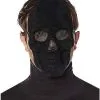 Spirit Halloween Black Velvet Skull Half Mask 2 Spirit Halloween Black Velvet Skull Half Mask -SPIRIT HALLOWEEN Sales 01577709 a