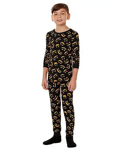 Spirit Halloween Kids Jack-O'-Lantern Pajama Set 3 Spirit Halloween Kids Jack-O'-Lantern Pajama Set
