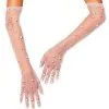 Spirit Halloween Royal Faux Pearl Sheer Gloves -SPIRIT HALLOWEEN Sales 01579515 a