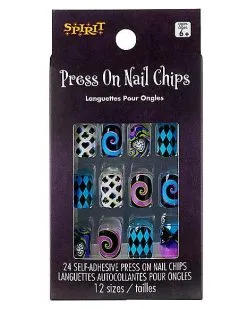 Spirit Halloween Kids Alice Press On Nails -SPIRIT HALLOWEEN Sales 01580612 c