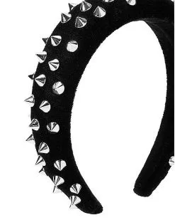 Spirit Halloween Kids Studded Black Headband -SPIRIT HALLOWEEN Sales 01582204 c