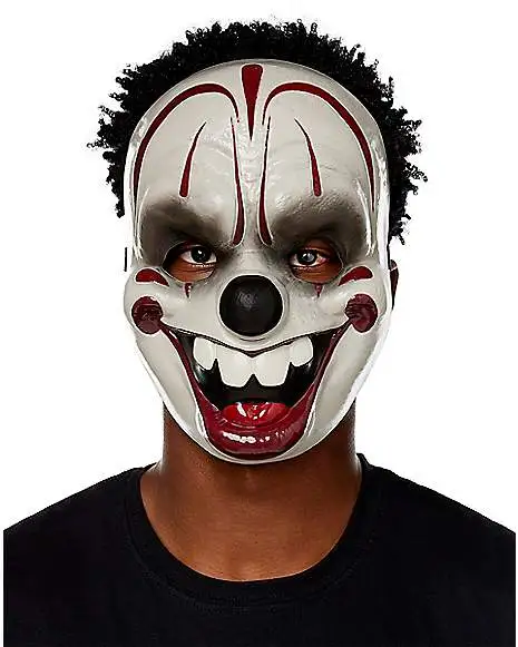 Spirit Halloween Vintage Scary Clown Half Mask 3 Spirit Halloween Vintage Scary Clown Half Mask