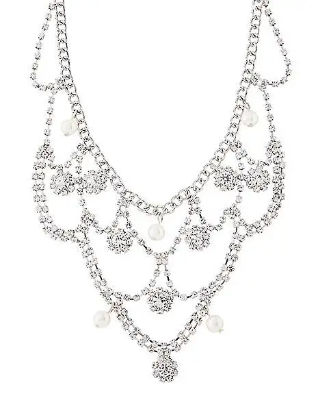 Spirit Halloween Regal Pearl Necklace 4 Spirit Halloween Regal Pearl Necklace - Image 2