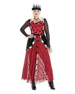 Spirit Halloween Adult Twisted Queen Of Hearts Costume -SPIRIT HALLOWEEN Sales 01585694 c