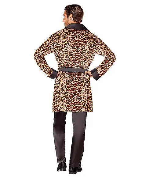 Spirit Halloween Adult Leopard Casanova Robe 4 Spirit Halloween Adult Leopard Casanova Robe - Image 2