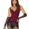 Spirit Halloween Vampire Corset And Gloves -SPIRIT HALLOWEEN Sales 01587443 a