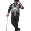 Spirit Halloween Adult Skeleton Plus Size Vest -SPIRIT HALLOWEEN Sales 01589100 a