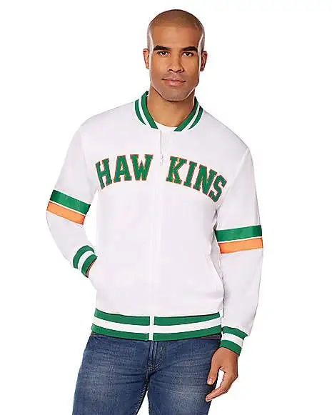 Spirit Halloween Adult Hawkins Track Jacket - Stranger Things 3 Spirit Halloween Adult Hawkins Track Jacket - Stranger Things
