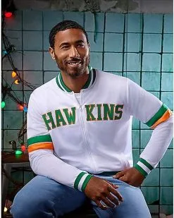 Spirit Halloween Adult Hawkins Track Jacket - Stranger Things 7 Spirit Halloween Adult Hawkins Track Jacket - Stranger Things -SPIRIT HALLOWEEN Sales 01596717 c