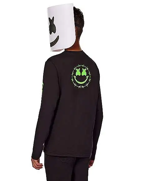 Spirit Halloween Kids Glow In The Dark Marshmello Costume Kit 6 Spirit Halloween Kids Glow In The Dark Marshmello Costume Kit - Image 4