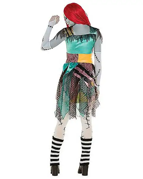 Spirit Halloween Adult Sally The Nightmare Before Christmas Costume - The Signature Col 4 Spirit Halloween Adult Sally The Nightmare Before Christmas Costume - The Signature Col - Image 2