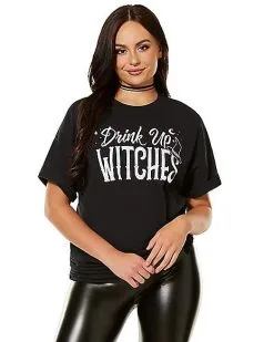 Spirit Halloween Drink Up Witches T Shirt