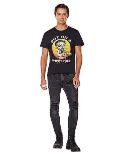 Spirit Halloween Happy Leatherface T Shirt - Texas Chainsaw Massacre 7 Spirit Halloween Happy Leatherface T Shirt - Texas Chainsaw Massacre -SPIRIT HALLOWEEN Sales 01598036 c