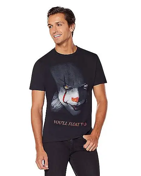 Spirit Halloween Hi Georgie Pennywise T Shirt - It 3 Spirit Halloween Hi Georgie Pennywise T Shirt - It