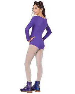 Spirit Halloween Kids Purple Bodysuit -SPIRIT HALLOWEEN Sales 01599133 b