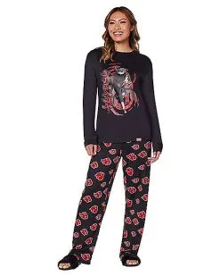 Spirit Halloween Itachi Akatsuki Pajama Set - Naruto Shippuden -SPIRIT HALLOWEEN Sales 01599661 c