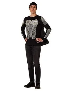 Spirit Halloween Caped Batman Long Sleeve T Shirt -SPIRIT HALLOWEEN Sales 01601764 c